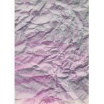Terrain in Pink, Purple and Charcoal Grey Handmade Recycled paper