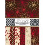 DecoPack 135 Red themed - An assortment of handmade recycled papers popular with Cardmakers