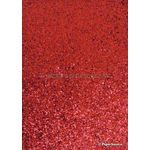 Glitter Red Coarse C03 A4 specialty paper | PaperSource