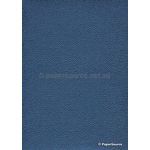 Embossed | River Pebble Indigo Blue Pearlescent A4 handmade recycled paper | PaperSource