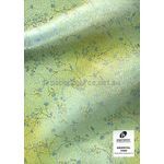 Orientals | Vine Pastel Green with Silver highlights on Handmade, Recycled, Pearlescent paper | PaperSource