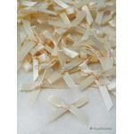 Bow - Cream Satin 6mm | PaperSource
