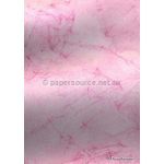 Batik Metallic | Light Pink with Silver 200gsm Handmade Recycled A4 card-curled | PaperSource