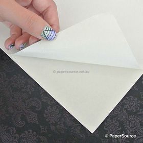 Adhesive | A4 Double Sided Adhesive sheets. JAC style, A4. Great for diecutting and making labels | PaperSource